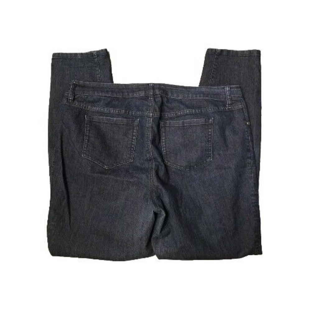 Torrid Straight Leg Women's Stretch‎ Dark Blue Jeans Plus Size 20T High Waist